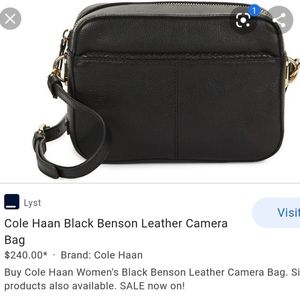 Cole Haan camera bag